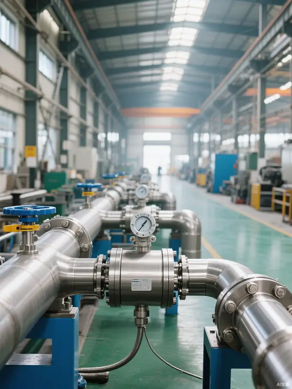 Industrial flow meter manufacturing